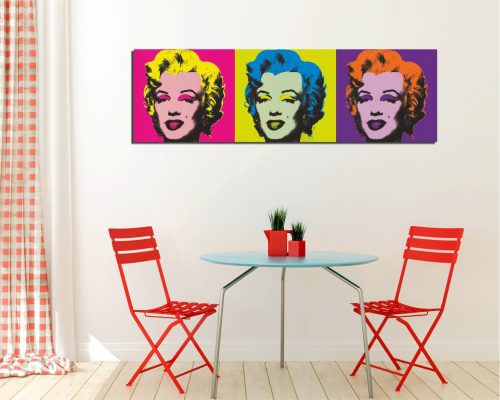 ASIR Obraz na plátně MARILYN MONROE 80 x 30 cm - Obrázek 2