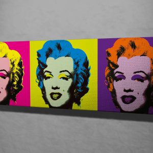 ASIR Obraz na plátně MARILYN MONROE 80 x 30 cm