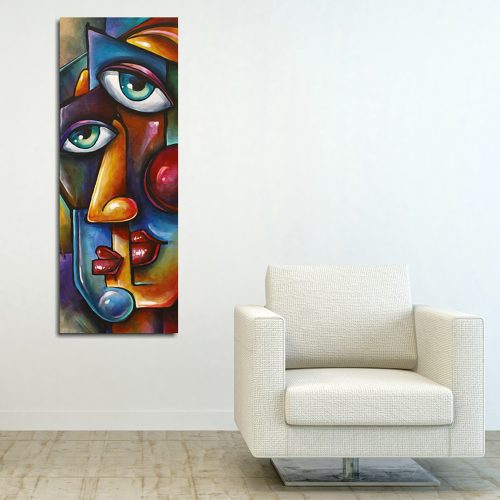 ASIR Obraz na plátně PICASSO OČI 30 x 80 cm - Obrázek 2