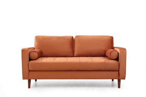 ASIR Pohovka dvoumístná ROME oranžová - Obrázek 2