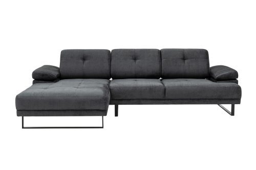 ASIR Rohová sedací souprava MUSTANG LARGE L antracit - Obrázek 2