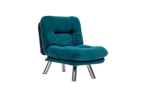 ASIR Rozkládací křeslo MISA SMALL SOFABED modré - Obrázek 2