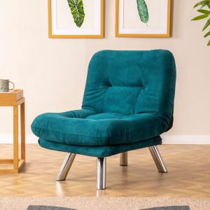 ASIR Rozkládací křeslo MISA SMALL SOFABED modré