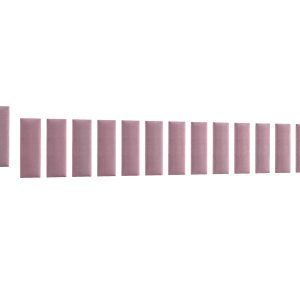 ELTAP Čalouněný panel SET QUADRATTA 300x60 růžový