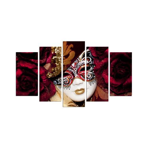 ASIR Obraz na MDF 5ks KARNEVAL 20 x 60 cm (1) 20 x 50 cm (2) 20 x 40 cm (2) - Obrázek 2