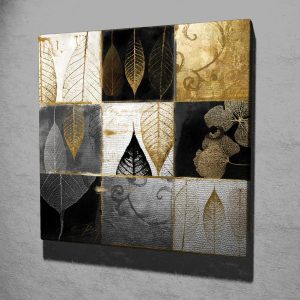 ASIR Obraz na plátně DEVĚT ČTVERCŮ 45 x 45 cm