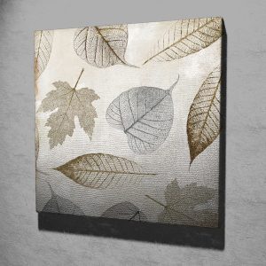 ASIR Obraz na plátně LISTY MEZI LISTY 45 x 45 cm