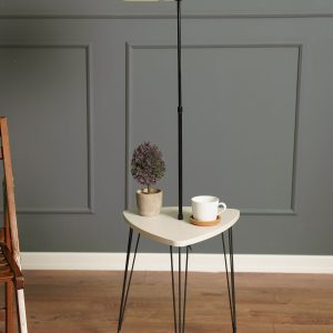 ASIR Stojací lampa TM200 bílá černá