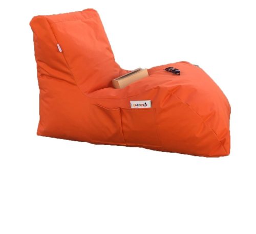 ASIR Sedací vak DAYBED oranžový - Obrázek 2