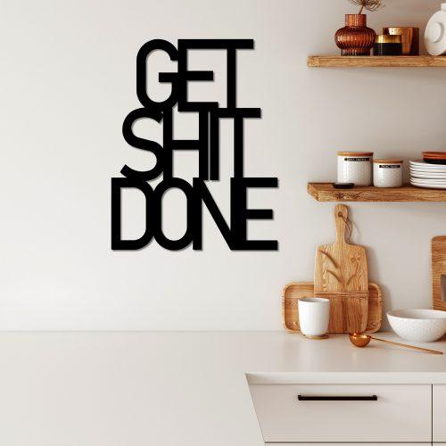 ASIR Nástěnná dekorace kovová GET IT DONE - Obrázek 2