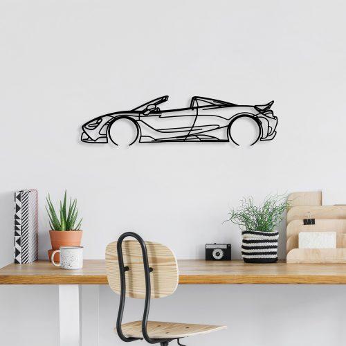 ASIR Nástěnná dekorace kovová MCLAREN 720S SILHOUETTE - Obrázek 2