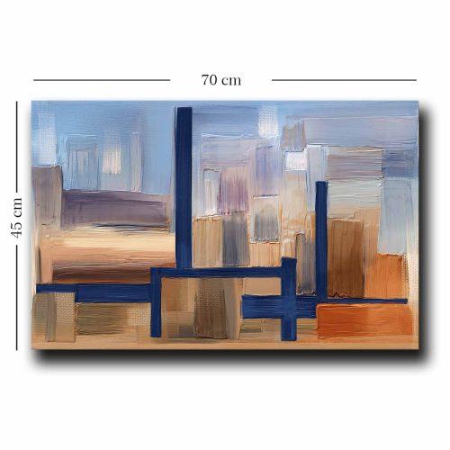 ASIR Obraz na plátně ArtGALINI – Abstrakce města - Obrázek 2