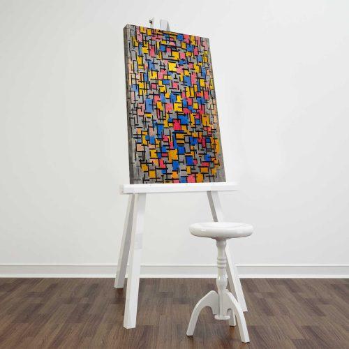 ASIR Obraz na plátně Piet Mondrian – Kompozice 1916 - Obrázek 2