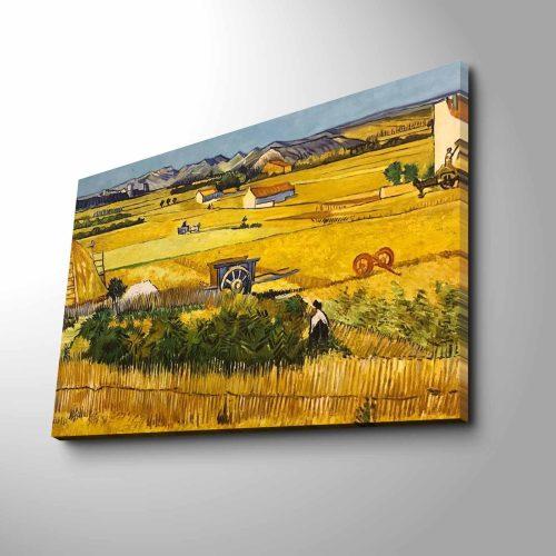 ASIR Obraz na plátně Vincent Van Gogh – Pšeničná pole - Obrázek 2