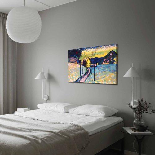 ASIR Obraz na plátně Wassily Kandinsky – Zimní krajina - Obrázek 2