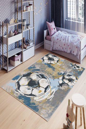 ASIR Dětský koberec (100 x 200 cm) W1009 fotbalové míče