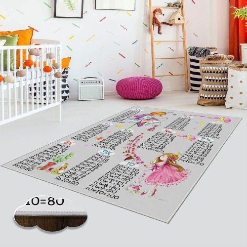 ASIR Dětský koberec (80 x 150) EEXFAB871 šedý
