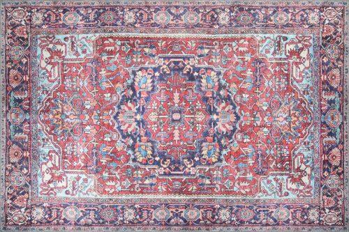 ASIR Koberec (75 x 150) CLARET RED AL červený a modrý - Obrázek 2