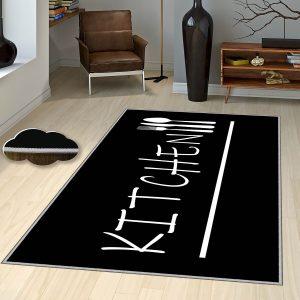 ASIR Kuchyňský koberec (80 x 300) KITCHEN černý