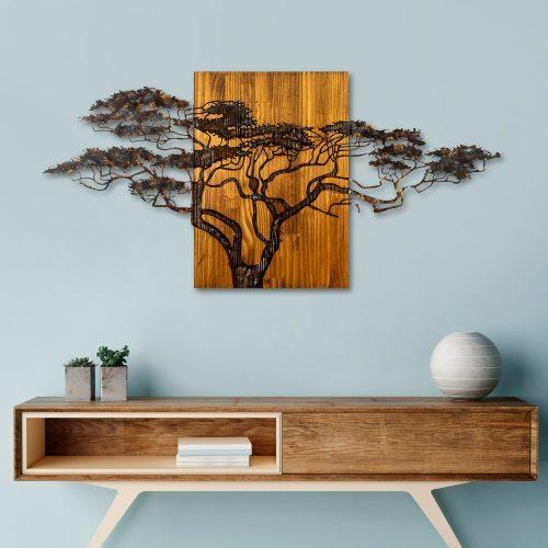ASIR Nástěnná dřevěná dekorace ACACIA TREE - Obrázek 2