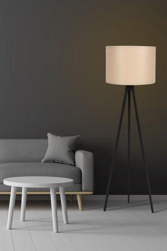 ASIR Stojací lampa 115 černá a béžová