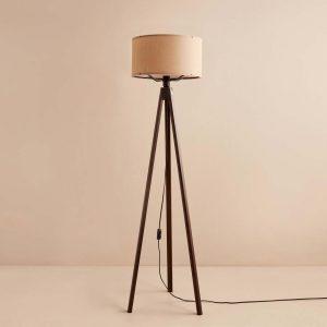 ASIR Stojací lampa AYD-3448 tmavá a béžová