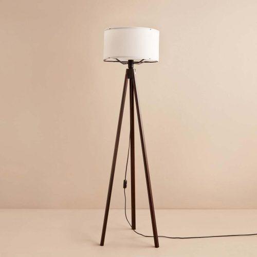 ASIR Stojací lampa AYD-3448 tmavá a bílá