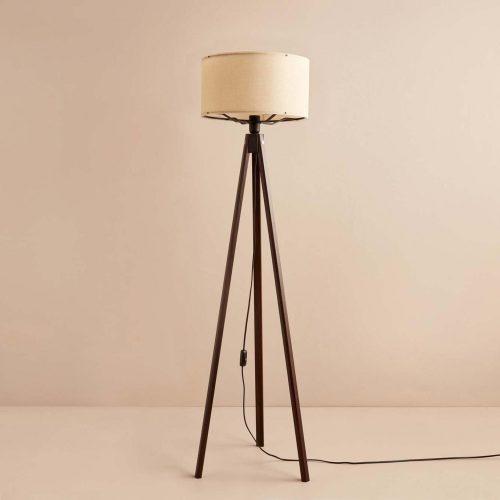ASIR Stojací lampa AYD-3448 tmavá a krémová