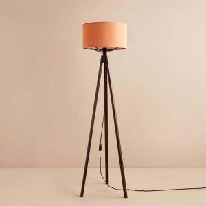 ASIR Stojací lampa AYD-3448 tmavá a oranžová