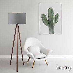ASIR Stojací lampa AYD 57 šedá