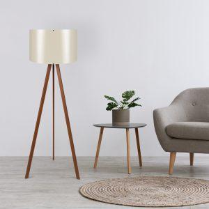 ASIR Stojací lampa AYD 73 krémová hnědá