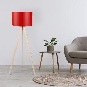ASIR Stojací lampa AYD 74 červená krémová