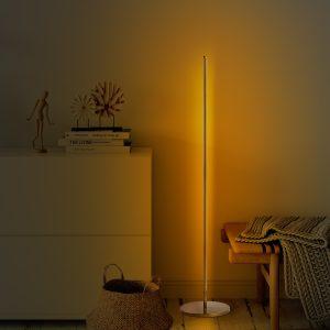 ASIR Stojací lampa ONLY zlatá LED
