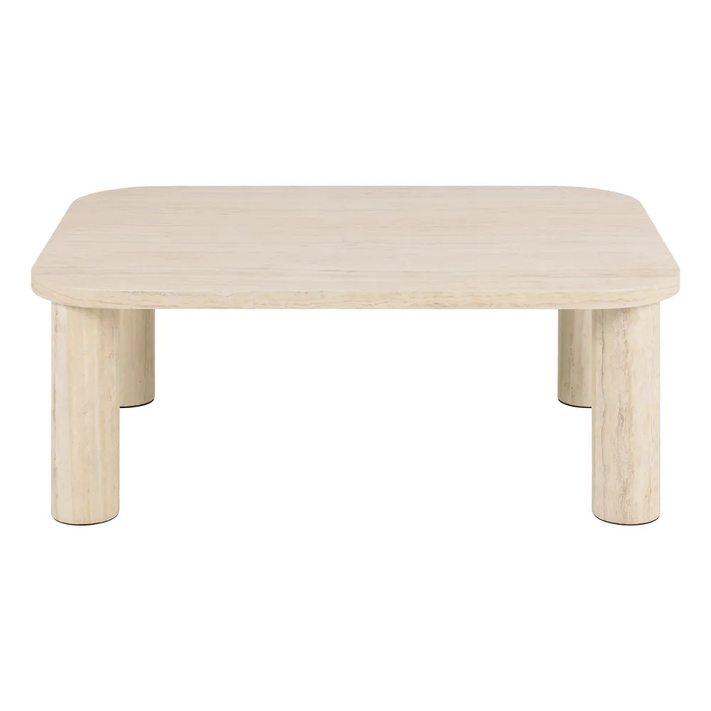 Actona Konferenční stolek Solano 100 cm béžový - Obrázek 2