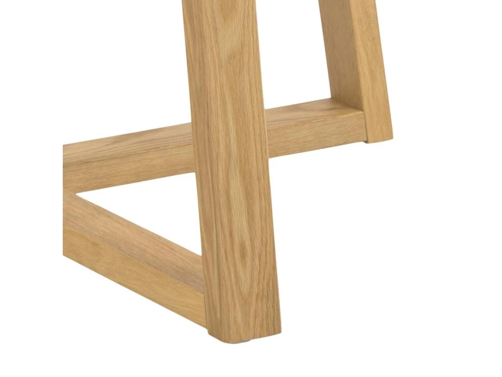 Actona Kulatý jídelní stůl Malika 120 cm dub přírodní - Obrázek 2