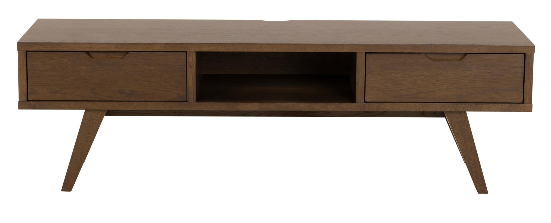 Actona TV stolek A-LINE 150 cm kouřový dub - Obrázek 2