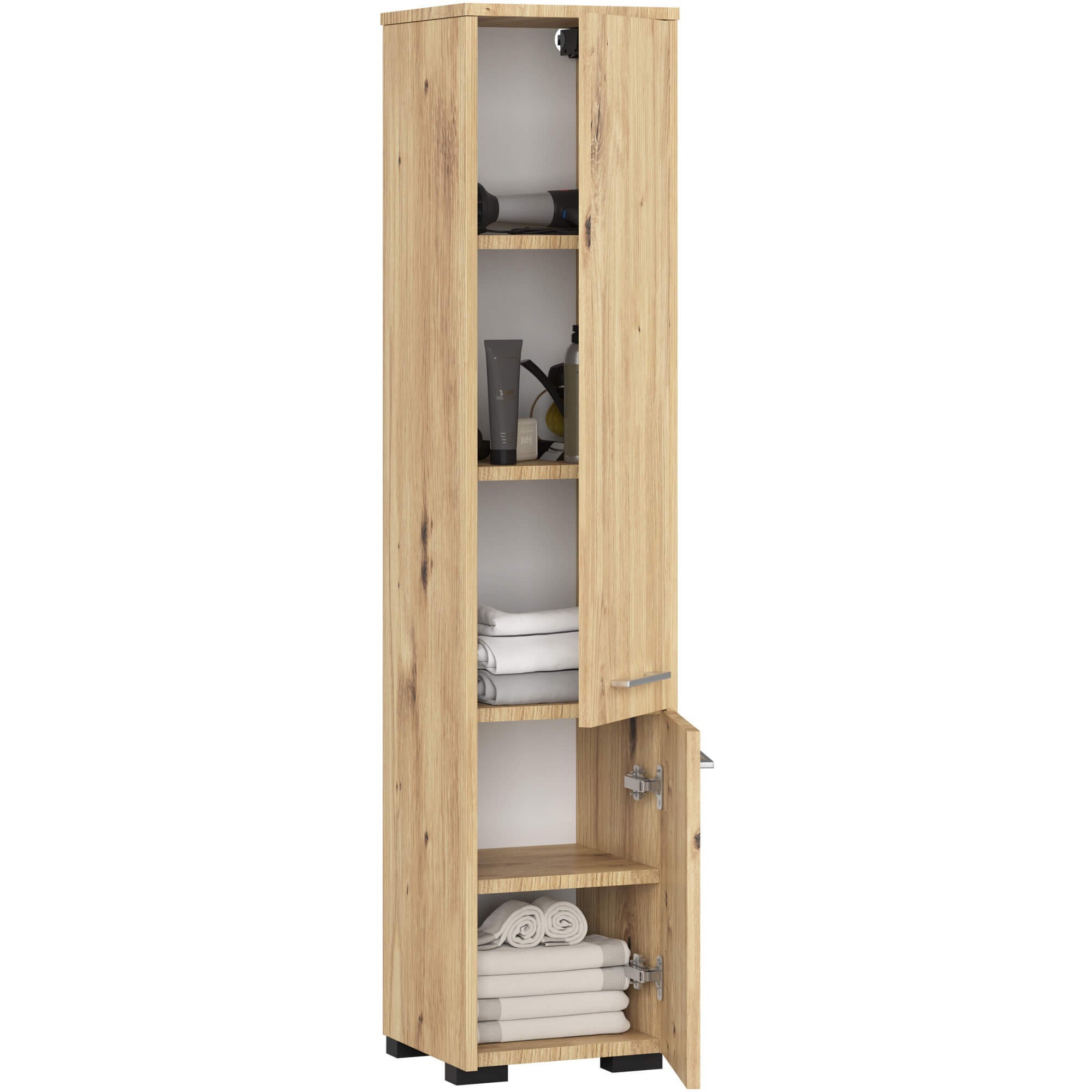 Ak furniture Koupelnová skříňka FIN I 30 cm dub artisan - Obrázek 2