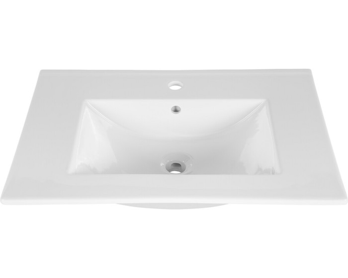 Comad Koupelnová sestava Dalia Cashmere se zápustným umyvadlem a skříňkami 80 cm kašmírová - Obrázek 2