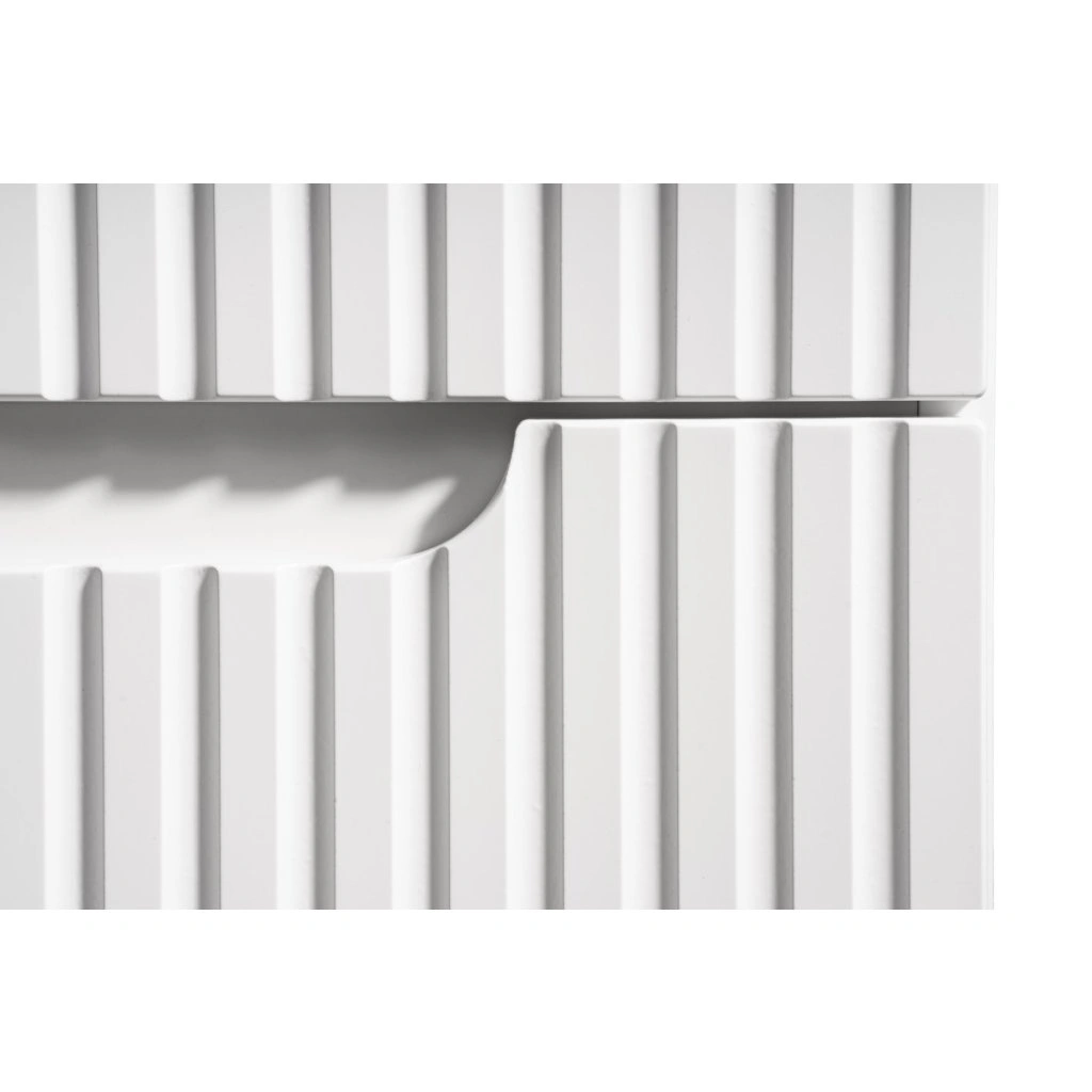 Comad Závěsná skříňka Nova Cashmere Wiki s deskou a umyvadly 140 cm bílá/kašmír - Obrázek 2