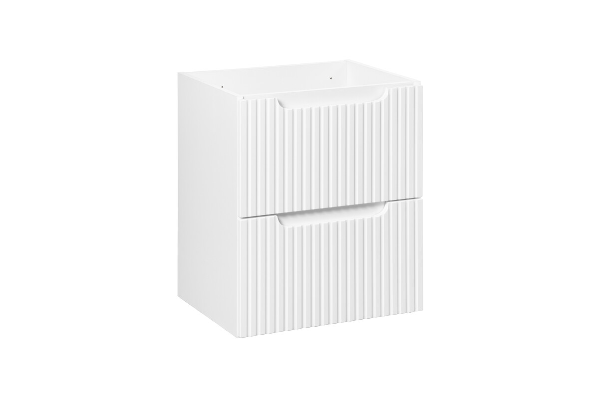 Comad Závěsná skříňka Nova White I se zápustným umyvadlem 50 cm bílá - Obrázek 2