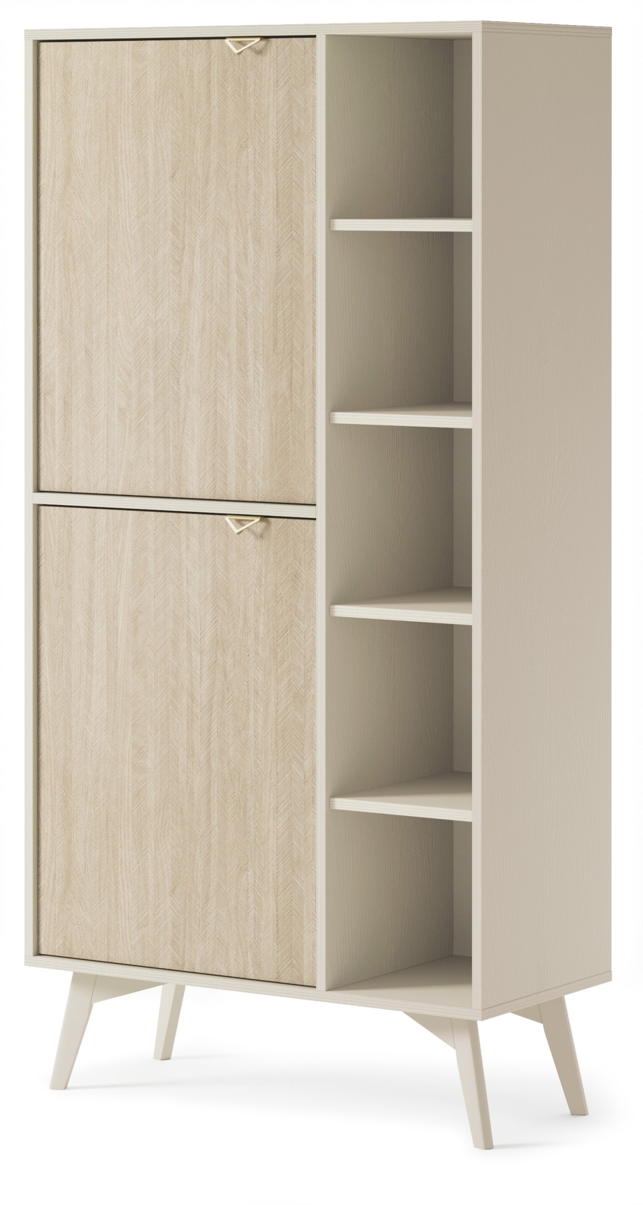 Piaski Regál Forest 80 cm béžový