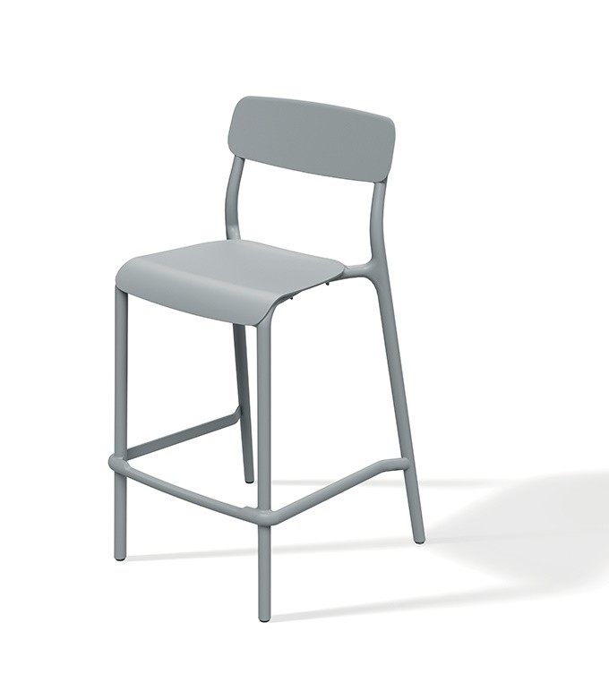Prosperplast Zahradní výsoká barová židle RIMOS 52x54
