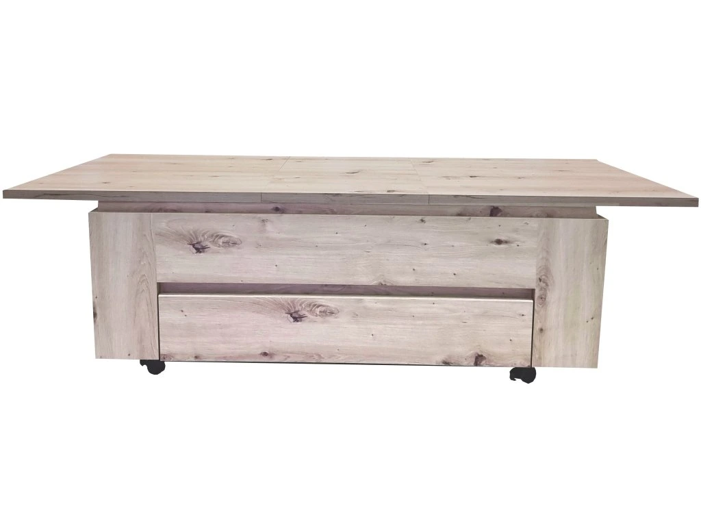 Szynaka Rozkládací konferenční stolek Corey II 108/153 cm dub artisan