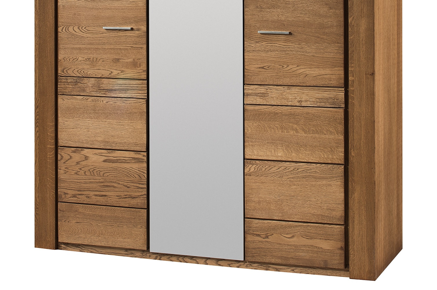 Szynaka Šatní skříň Velvet II 73 160 cm z masivu dub Rustikal - Obrázek 2