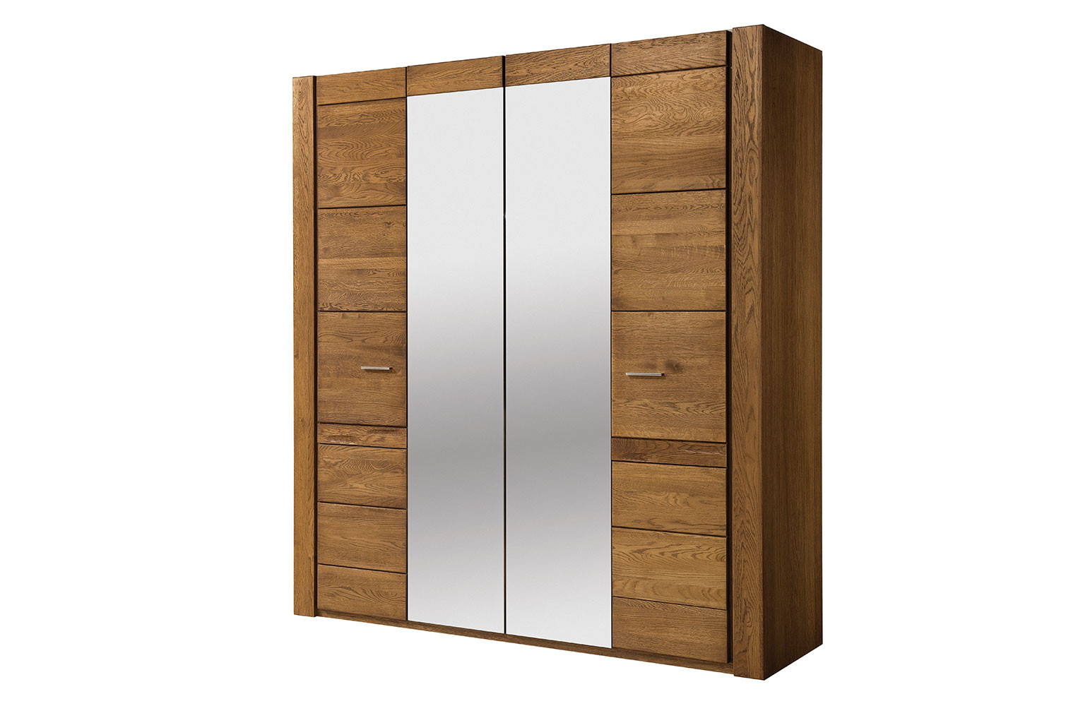 Szynaka Šatní skříň Velvet II 77 205 cm z masivu dub Rustikal