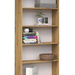 TP Living Knihovna ARTISAN 80 cm dub artisan/bílá