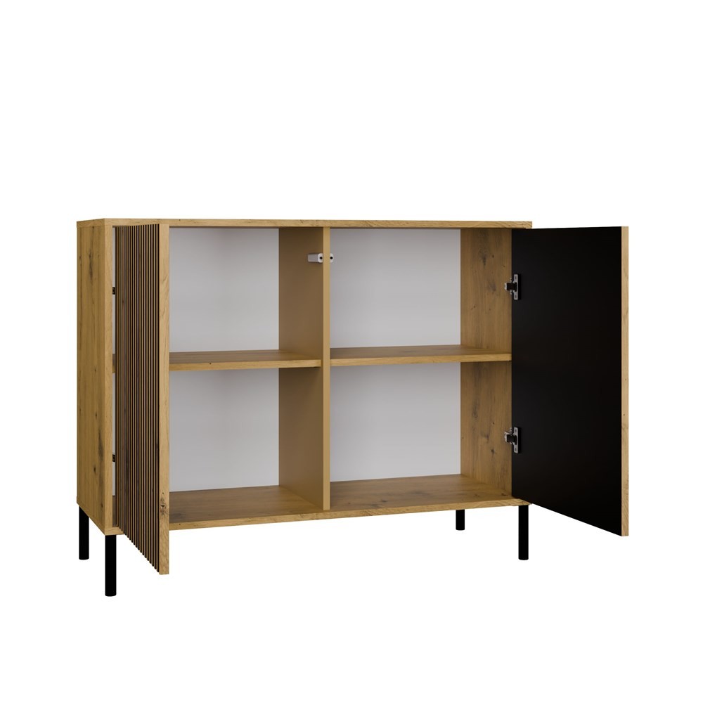 TP Living Komoda Kamaro 2D Slim 103 cm dub Artisan - Obrázek 2