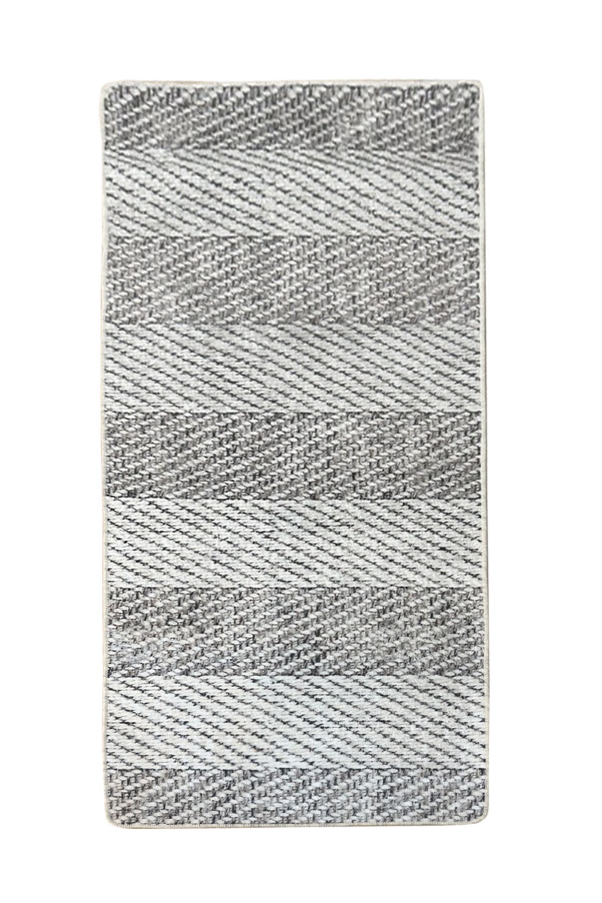 ASIR Koberec (80 x 300) TRESSE CORDE SONIL bíločerný - Obrázek 2