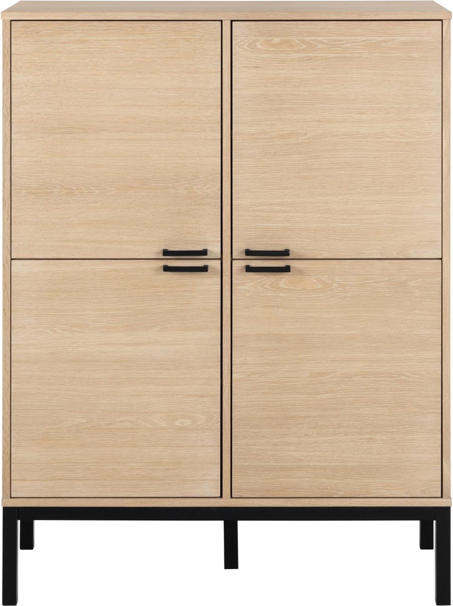Actona Komoda Kensington 91 cm dub bělený - Obrázek 2