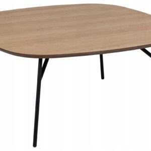 Actona Konferenční stolek Caracas 90 cm dub olejovaný/černý